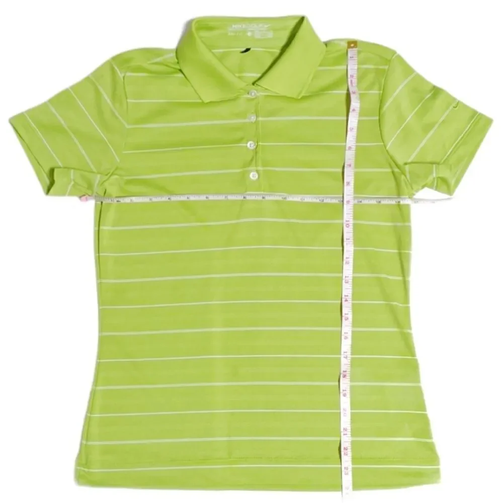 Nike Golf Dri-Fit Polo Top Short Sleeve Green S‎